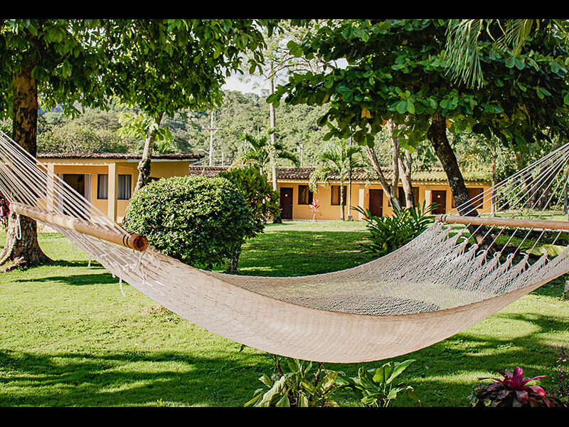 Hammock at SoulCentro with Buildings